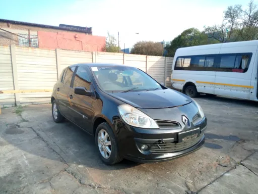 2007 RENAULT CLIO III 1.6 EXPRESSION 5Dr Black